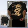 2026 Dragon Unisexs Fashionable Printed Loose Short Sleeve TShirt Exquisite Design Summer Essential Easy To Match
