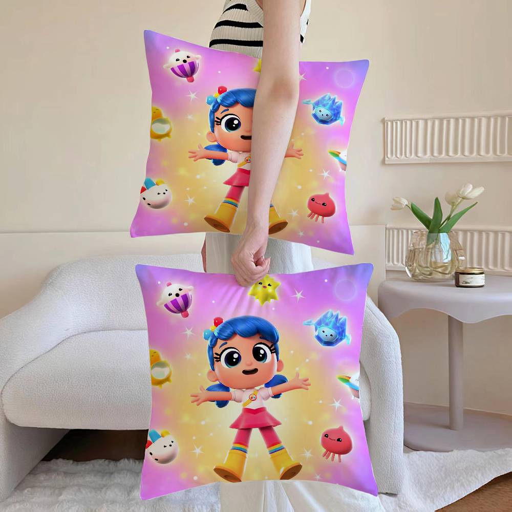 

A-Ader E-Error Pillow Case Anti-dustmite Pillowcase Invisible zipper silky Sofa cushion cover 12x12Inch