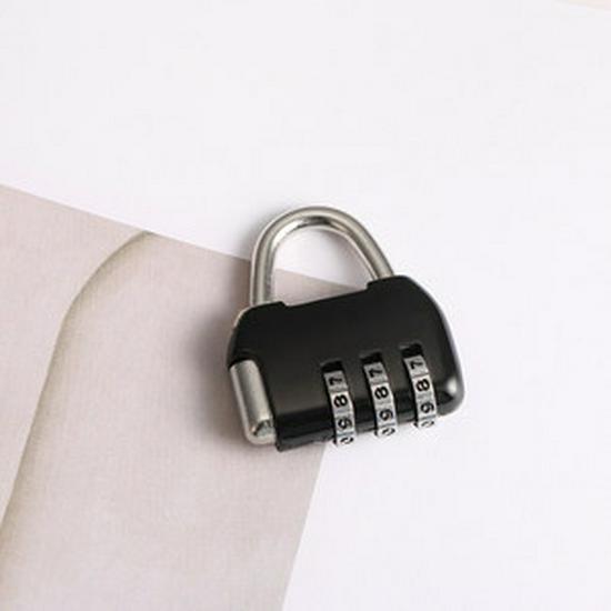 Waterproof and Rust-Proof Mini Padlock for Luggage, Gym, Locker, Schoolbag, and Household Use