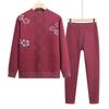 YUZHAOLIN Women's Fleece Lined Thermal Underwear Set for Elderly
