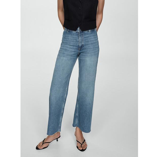 

Джинсы Mango Catherin 77090600 синий Relaxed Fit 34