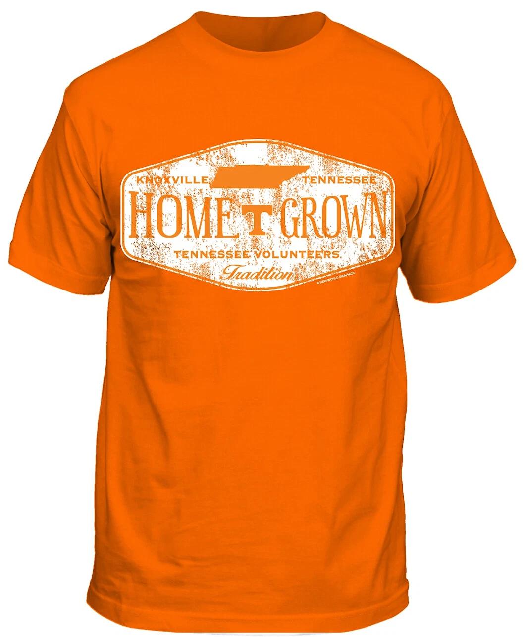 

Tennessee Volunteers Men s Orange College Home Grown Short Sleeve T shirt 3XL