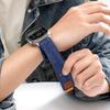 Pasek z pętelką nylonowy do Apple Watch Ultra 3/2 49mm Seria 11 10 9 8 7 45mm 41mm 42mm 46mm Denimsowy płócienny bransoletka iWatch 6 5 SE Pasek