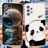 Für Samsung Galaxy A23 5G A23 4G Hülle Cartoon Astronaut Katze Weiche Silikon TPU Abdeckung Für Samsung A23 a23 6.6" Stoßstange Handyhülle