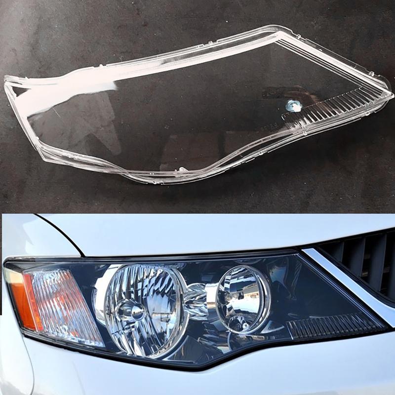 Headlamp Lens For Mitsubishi Outlander EX 2007 2008 2009 Headlight Cover Replacement Front Car Light Auto Shell Bright Shade