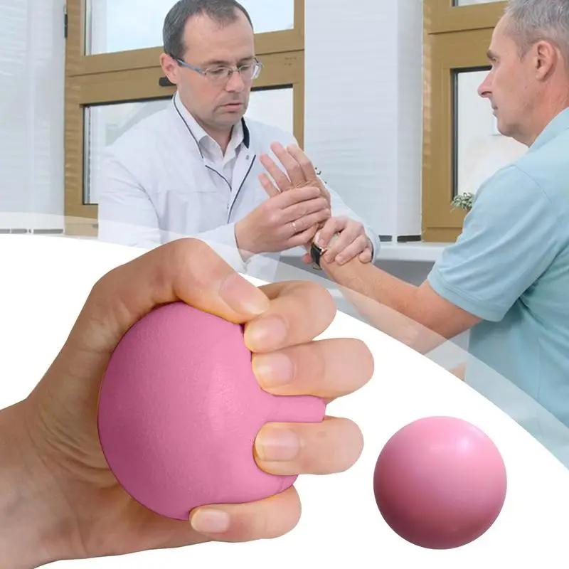 Elastic Finger Grip Strength Trainer Hand Exercise Squeeze Ball Hand Grip Strength Trainer Stress Relief Finger Resistance