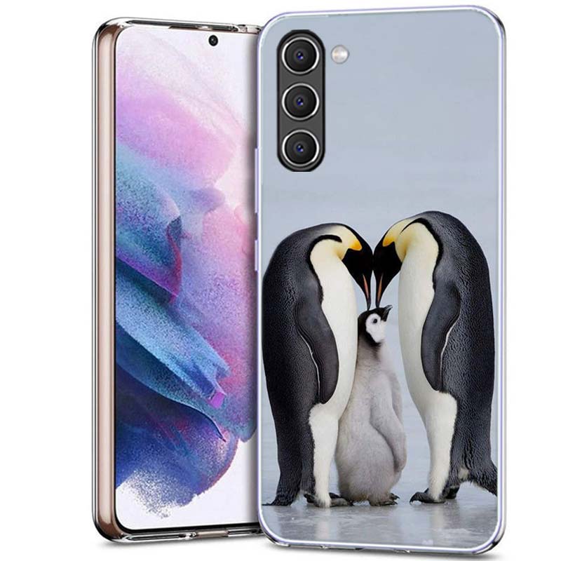 Pinguine Liebe am Nordpol Handyhülle für Samsung A54 A14 A24 A34 A17 A37 A57 A55 A35 A25 A15 A13 A23 A33 A53 A07 A05S A04S