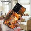 Phone Case: 2D Flat Samsung Galaxy A34 A35 M05 M06 S20 S22 S21 FE Plus 5G Protective Case, Couple Style, Sleeping Fox, Christmas and Halloween Gifts