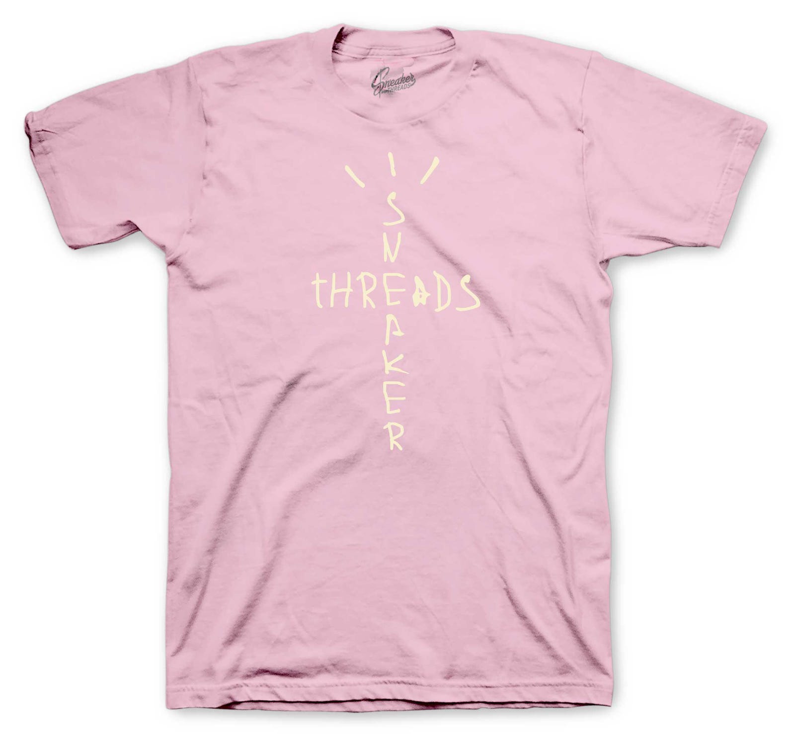 T-Shirt to Match Retro 1 Shy Pink Travis Lows - Scribble Sneaker tee 2XL
