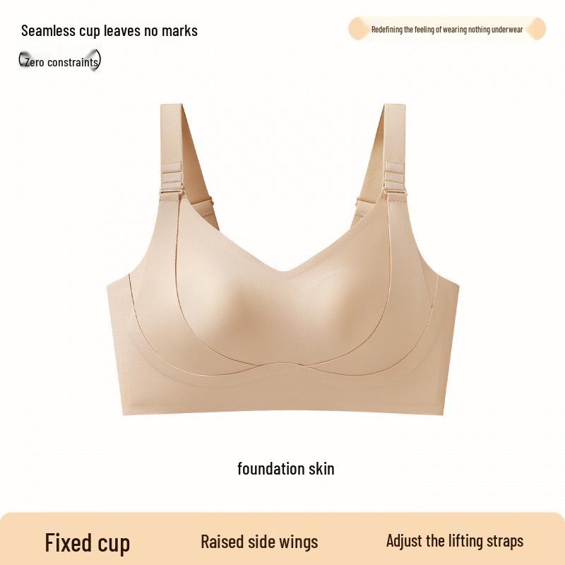 Anti-Sagging Seamless Bra for Small & Big Chests: Lifts, Gathers, and Minimizes for a Fuller Look