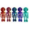 3D Printed Astronaut Skeleton Ornament Halloween Space Zombie Figurine Fidget Toy with Movable Joints Articulated Skeleton Model Decoration