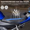 Motorcycle Front Driver Rider Solo Seat Anti-Slip Rear Passenger Seat Cover Cowl Cushion Pad