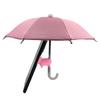 Umbrella with Phone Holder - Smartphone Sun Protection for Motorcycles - Cute Stand Umbrella