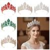 Elegant Baroque Queen Tiaras Luxury Rhinestone Diadem Zinc Zinc Alloy Princess Crown  Birthday Party