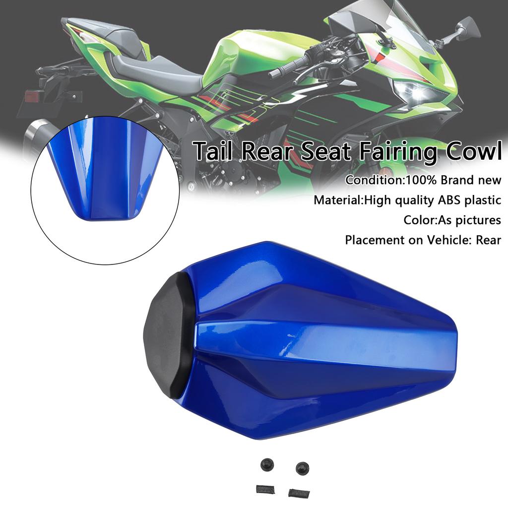 Racing Tail Rear Seat Fairing Cowl For Kawasaki ZX6R ZX-6R 2019-2025