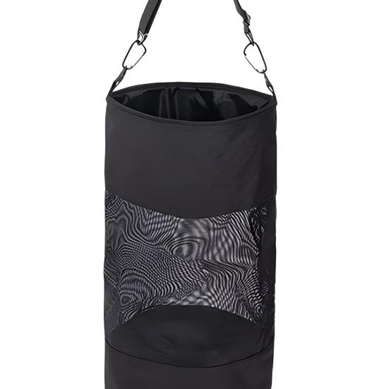 Collapsible Mesh Trash Can Garbage Bag Foldable Design Large Capacity Portable Boat Trash Bag Accessories