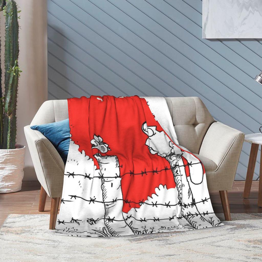 Simons Cartoon Cat Print Blanket For Men Women Warm Cozy Fluffy  Throw Blankets for Living Room 50x60 Inches Multiple Sizes