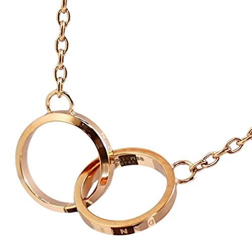 [Daniel Wellington] Women's Rose Elan Unity Necklace DW00400166 [Parallel Import]