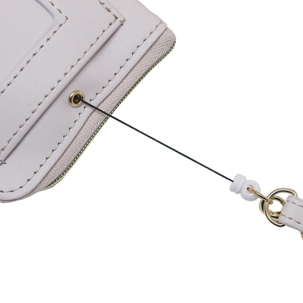 Pochette Bouquet Alltags-Pochette mit Auszug, Lila