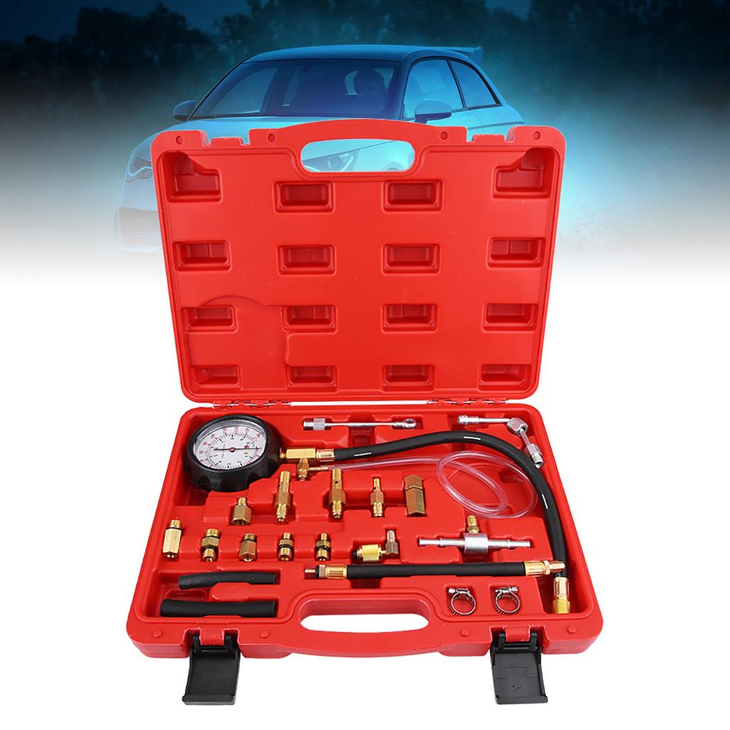 TU 114 Petrol Diesel Fuel Pressure Gauge Tester Fuel Injection Pump Diagnostic Tool