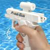 Lustige Zweiseitige Umkehr-Wasserpistole Sommer-Streichspielzeug Mini Taktischer Wassersprüher für Kinder Erwachsene Pool Strand Wasserpistolen-Spielzeug