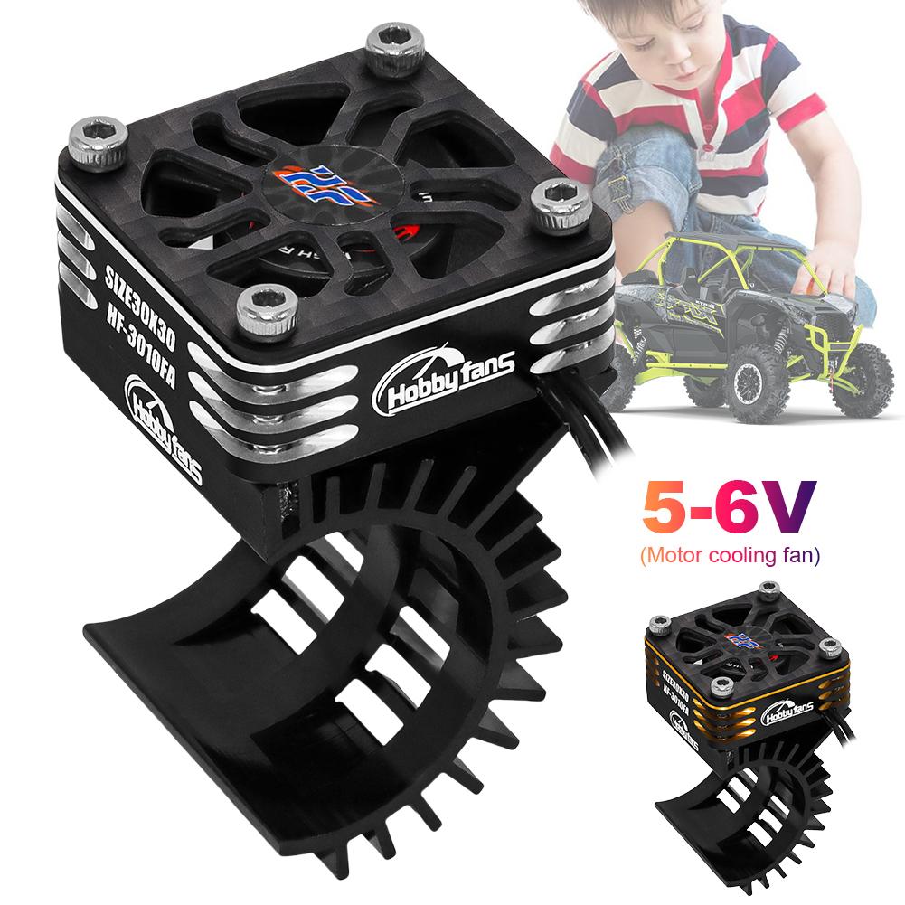 

Aluminum Heat Sink with Cooling Fan RC Metal for 370 380 390 2838 2858 2845 Silver