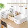 Plastic Storage Organizer Basket for Cosmetics, Snacks, and Kitchen