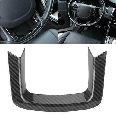 U-Shape Steering Wheel Lower Trim Carbon Fiber Style Fit for Land Rover Range Rover Sport/Evoque 2014- Car