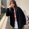 Autumn/Winter 2023 Women's Korean Style Solid Color Button Hoodie Cardigan - Versatile, Lightweight, and Simple Design