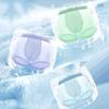 Men Boxer Underwear High Waist Ice Silk Seamless Thin Shorts Briefs Letter Print Quick Drying U-Convex Panties