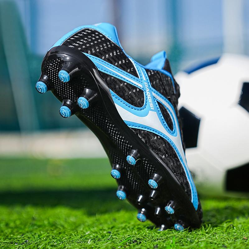 New Men Soccer Shoes Boys Professional Cleats Non-Slip Football Boots Ultralight Match Grass Training Shoes Drop Shipping