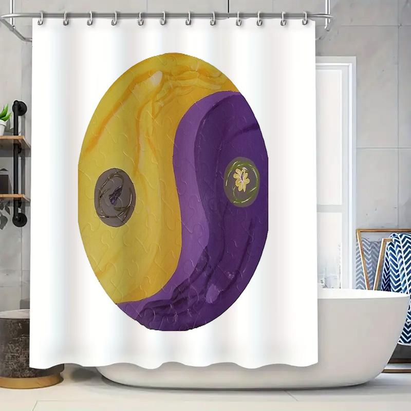 

Zen Yoga Meditation Shower Curtain Tranquil Spa Bathroom Decor Peaceful Nature Vibes Calm Artistic Wall Hanging Backdrop W60H190(CM)-1 Pcs