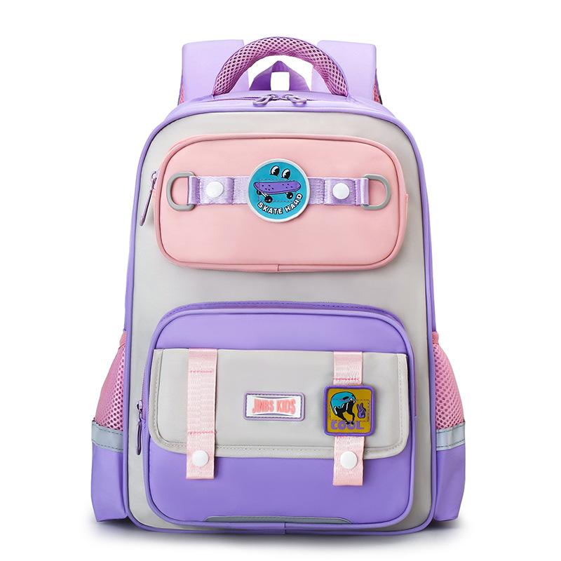 And Eyecatching Modern School Backpack In Vibrant Colors With Supportive System Carrying