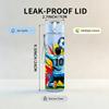 1PC Dynamic Soccer Player Kick Ball 750ml Color Plastic Sports Water Bottle Leakproof Flip Straw Lid Suitable for Sports Office Home Use
