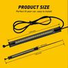 White/Amber Switchback LED Fork Turn Signal DRL Light Strips For Motorcycle EOA