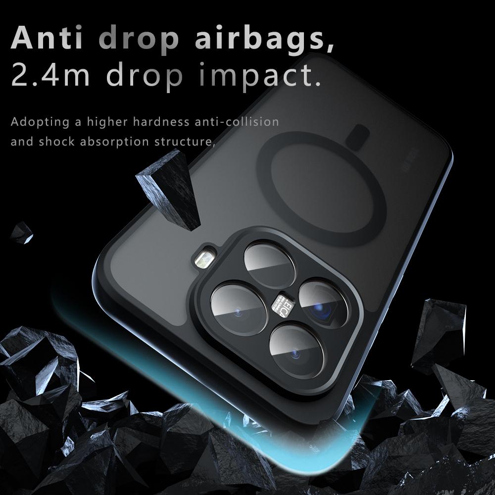 Transparent Case for Xiaomi Mi 15T 14T 13T Pro 14 15 Ultra Redmi Note 14 13 Pro+ Plus 5G Poco F8 F7 F6 X6 X7 Magnetic Back Cover