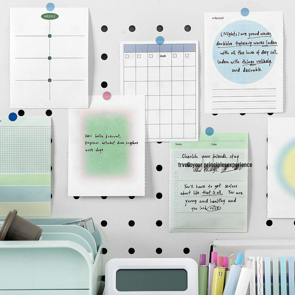 PaperMore Gradient Three-Piece Sticky Note Set - Daily Style for Journaling & Messages