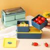 Morandi Double-Layer Multi-Compartment Lunch Box