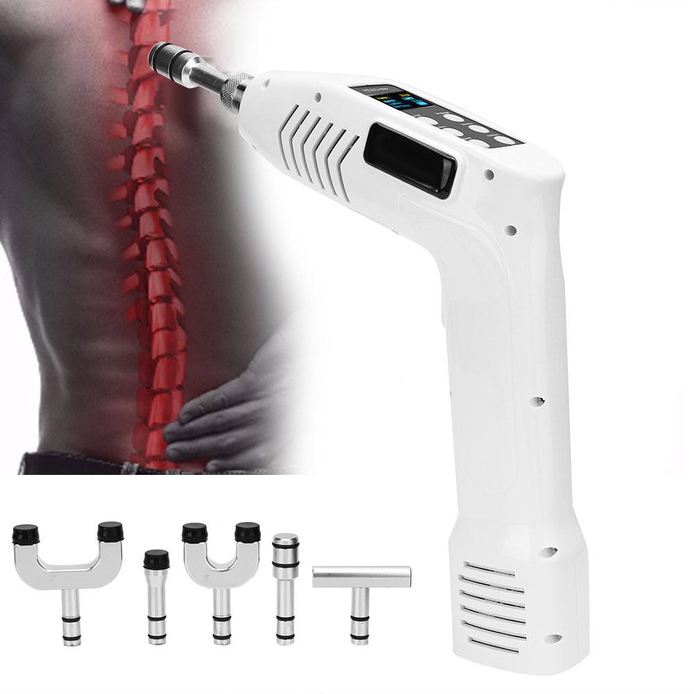 5pcs Bone Correction Massager Working Head Stainless Steel Spine Massage Instrument Adapter