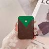 High End Business Sle For MagSafe Magnetic Leather Card Holder For iPhone 17 Pro Max With Logo Exquisite Retro Pattern Women Men Universal ID Bank Bus
