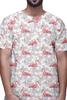 Atasi Tailored Fit Short Kurta Cotton Cambric Printed Keyhole Neck Casual