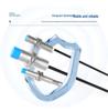Adjustable M30 Metal Sensing Inductive Proximity Switch, 10-30V, Three-Wire, NPN/PNP, NO/NC.