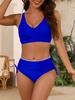 Sexy Sportswear for Women Vintage Fashion Sleeveless Swim High Waist Bow 2025 New Spring Summer Two Piece Suits Bikinis Set