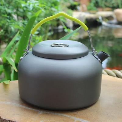 Bollitore Portatile da Esterno, Caffettiera per Campeggio, Pentolame da Fuoco per Viaggi e Picnic, Bollitura Acqua