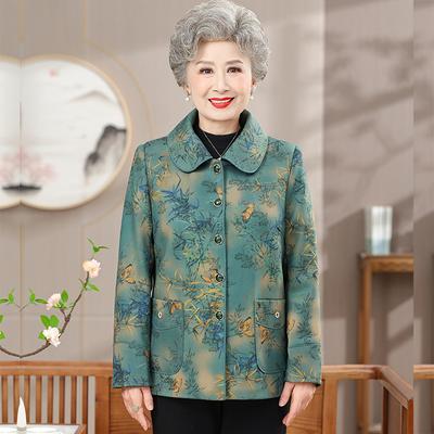Autumn Women's New Coat Year Old 0 Pack Top Old Lady Clothes
