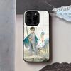 B-Boy And H-HeronS Phone Case For IPhone 17 Air 16 E Pro Max 15 14 13 Mini 12 Pro 11 Max Plus Black Glass Cover