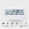 LED digitální teploměr vlhkoměr vnitřní multifunkční elektronické hodiny senzor vlhkosti meteostanice pro domácnost