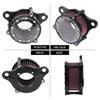 Pro Harley XL883/1200 X48 Čistič vzduchu z hliníkové slitiny CNC deska Sada filtru sání vzduchu s vysokým průtokem vzduchu Motocyklový vzduchový filtr