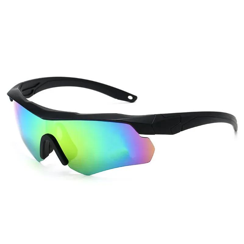 New Military Fan Explosion-Proof Cs Shooting Tactical Glasses Myopia Sand-Proof Riding Sunglasses Uv400 Sun Glasses