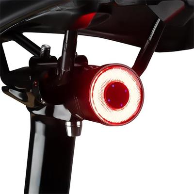 Feu arrière de frein intelligent – -Lumière de vélo de route contrôlée, Lumière LED pour la conduite de nuit en extérieur